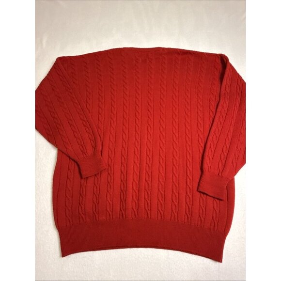 Vintage Pringle Sweater Mens XL Crewneck Pullover Scotland Lambswool 90s - Picture 6 of 7